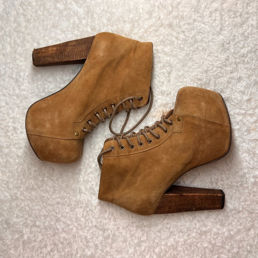 Jeffery Campbell Lita Bootie EUC